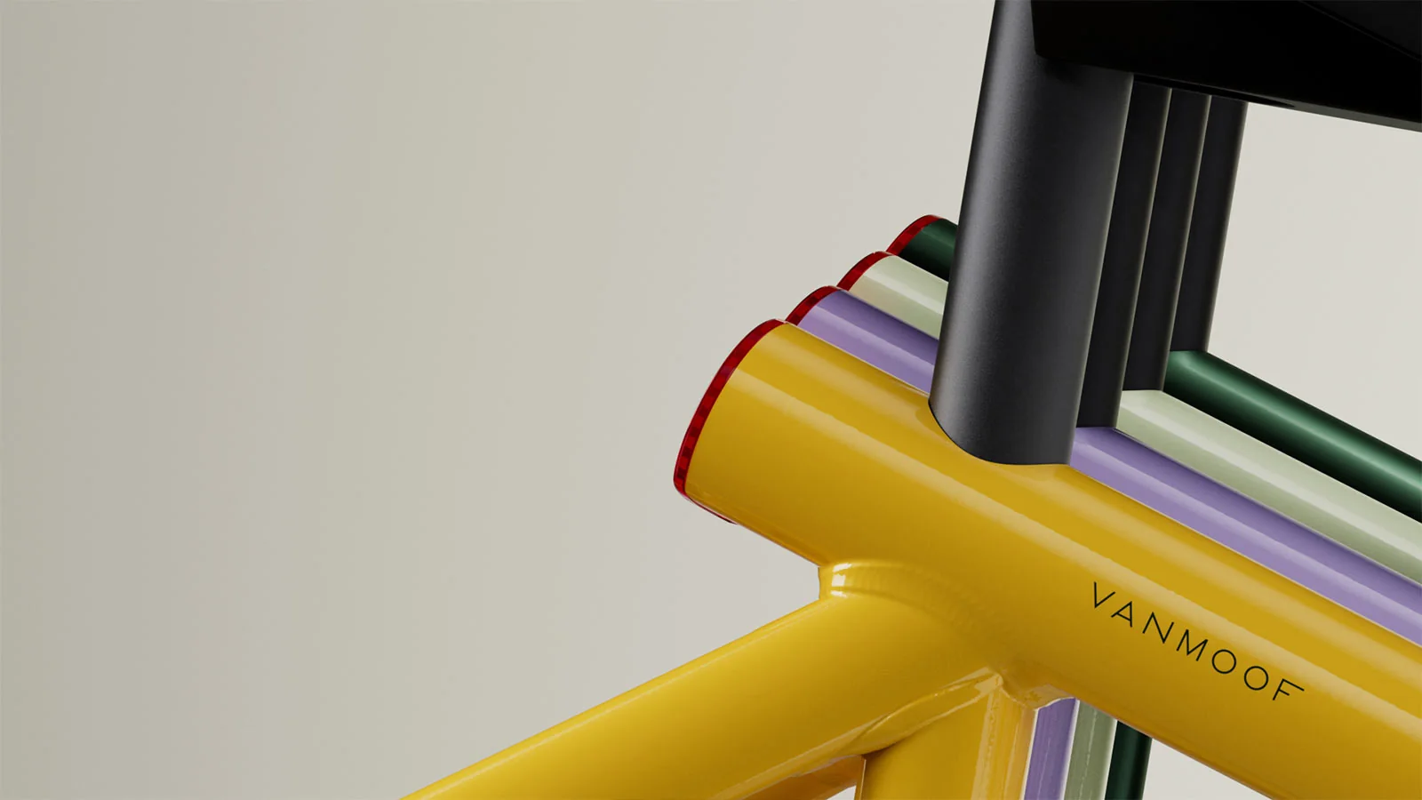 Gekleurde VanMoof frames