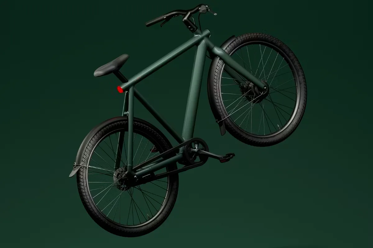 Groene VanMoof